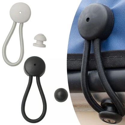 Bungee Cord Clip for Tent Accessories (Easy Installation, Nylon Rubber)