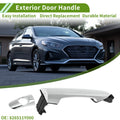 Exterior Door Handle Replacement Front Left for Hyundai Santa Fe (2009–2015)