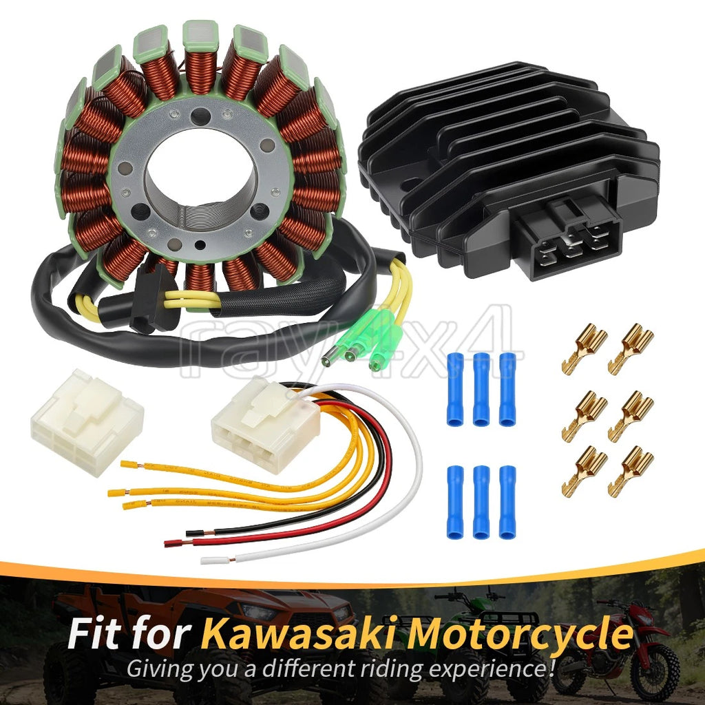 Stator & Regulator Rectifier for Kawasaki VN700 VN750 (1985–2006)