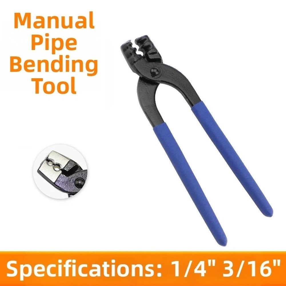 Manual Pipe Bender Tool for Fuel Line Plumbing Applications