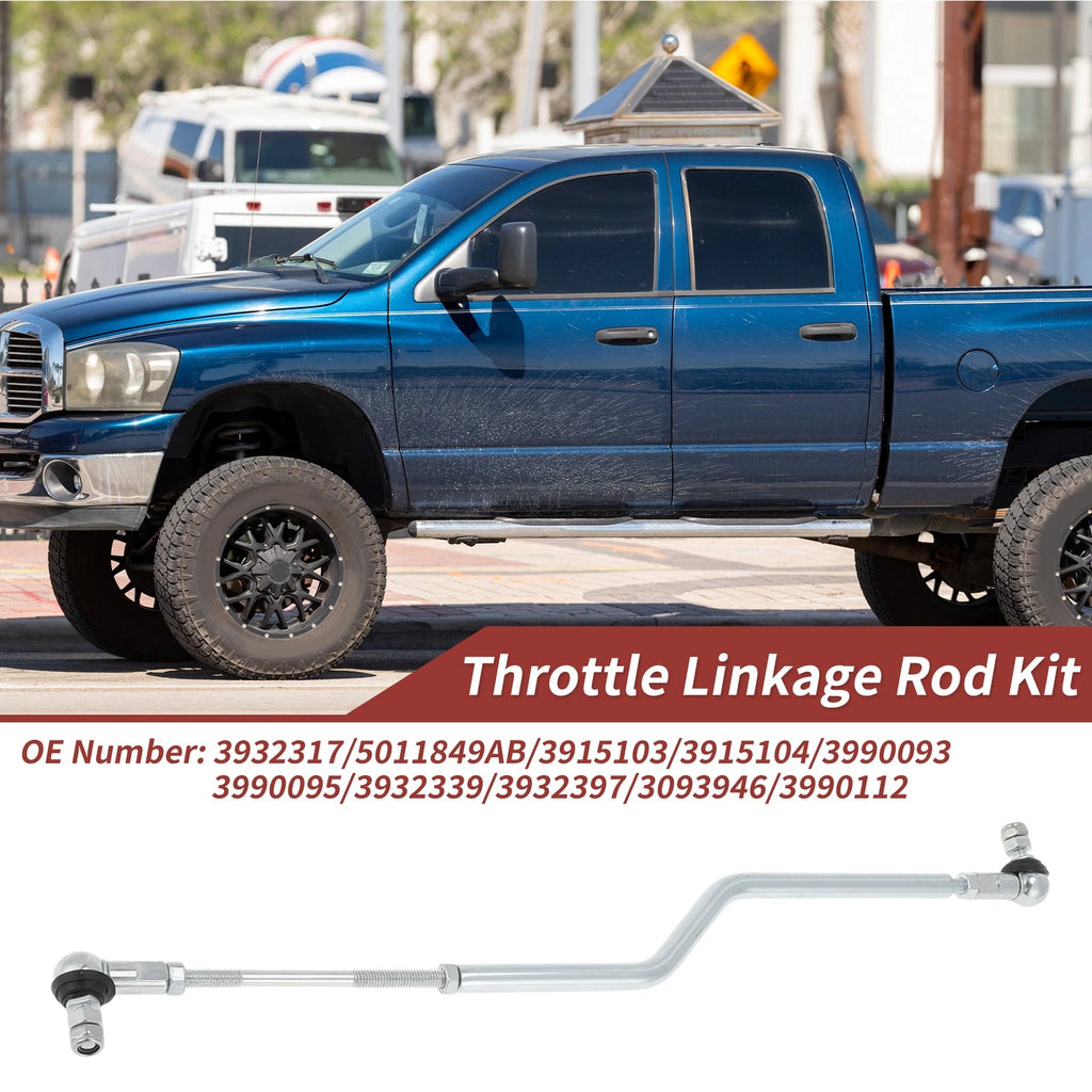 Throttle Linkage Rod Kit Replacement for Dodge Ram 2500 3500 (1994–1998)