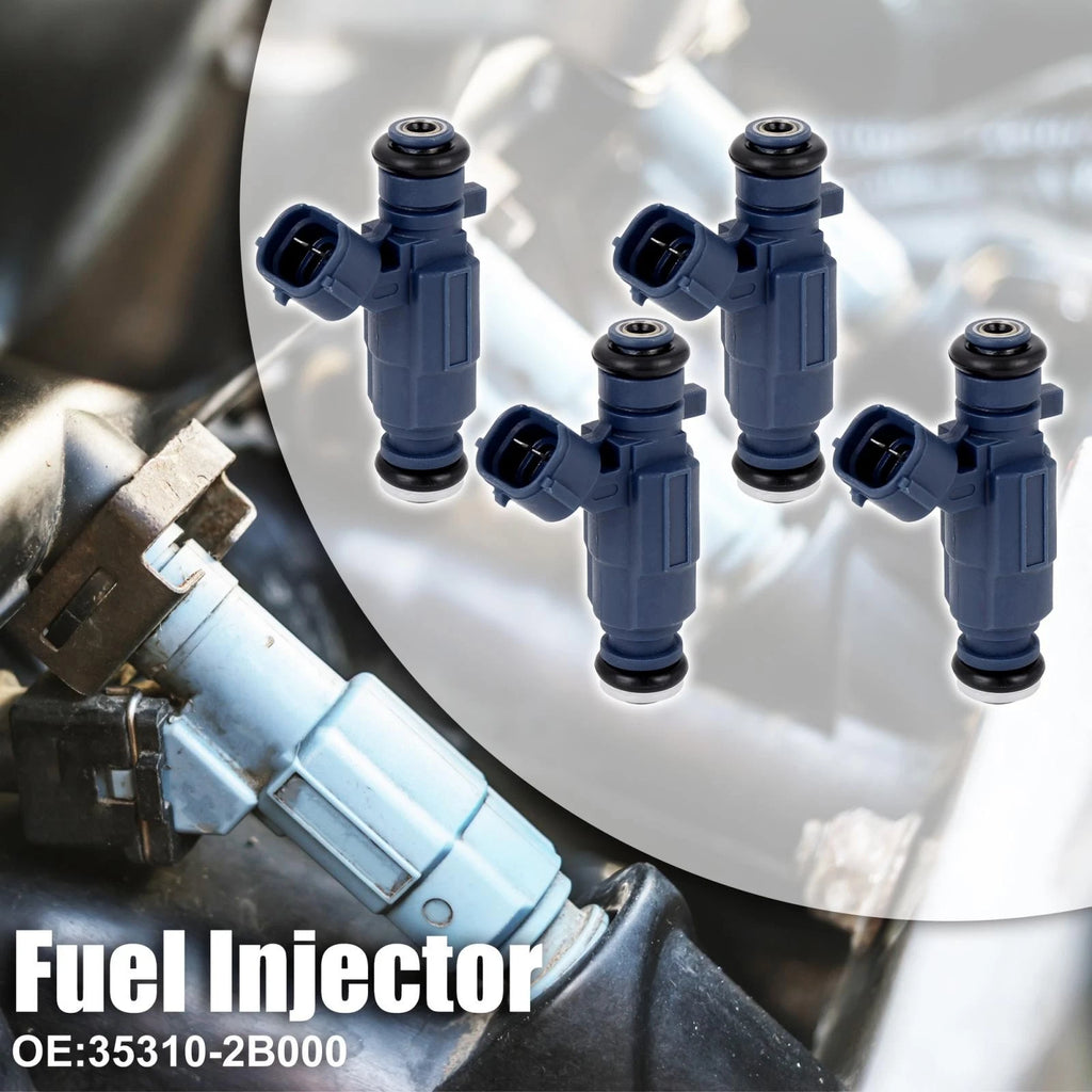 Fuel Injector Set 4PCS Replacement for Hyundai i30 Elantra (2007–2015)