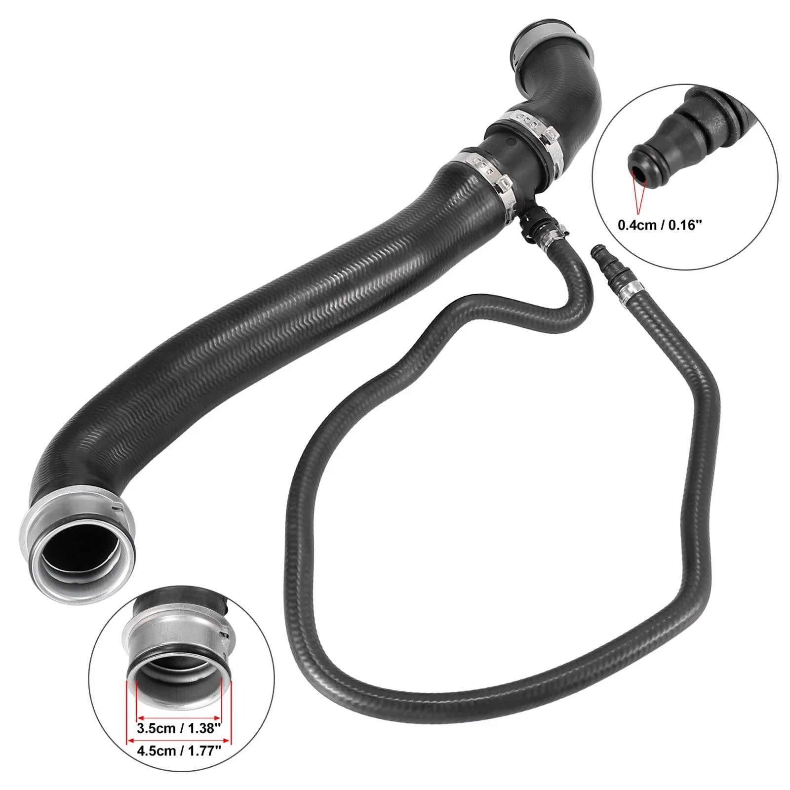 Upper Radiator Coolant Hose Replacement for Mercedes-Benz E350 (2010–2011)
