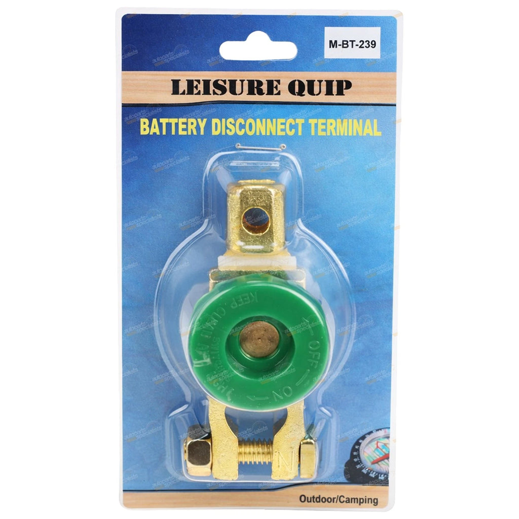 Battery Terminal with Rotary Disconnect Switch for