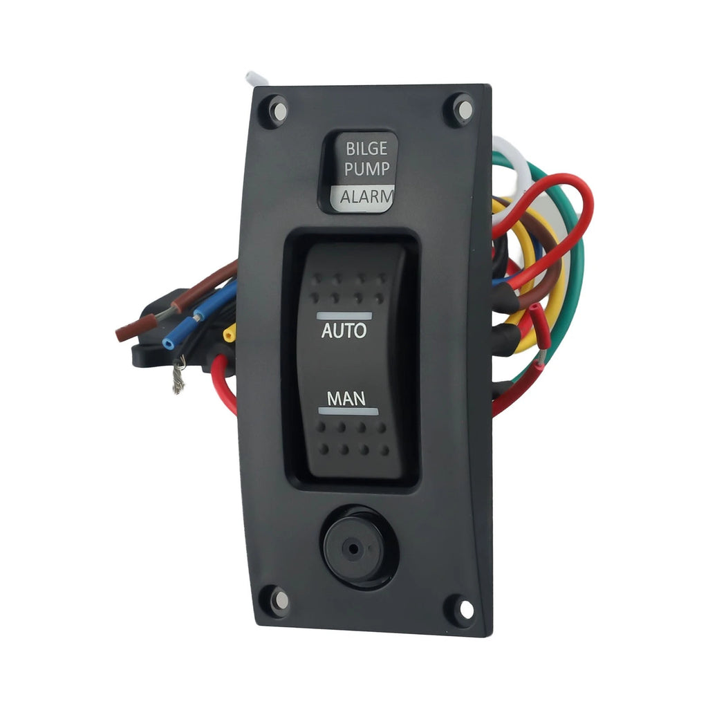 Switch Panel for Bilge (IP66, Waterproof, 20A Fuse)