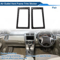 Air Conditioner Outlet Vent Trim Cover Frame for Toyota Corolla (2014–2018) Pair