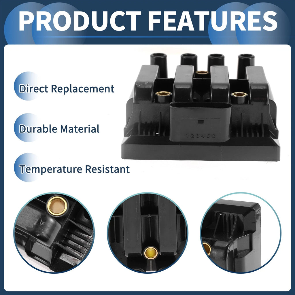 Ignition Coil Pack No. 06A905097 for Volkswagen Jetta (2000–2005)