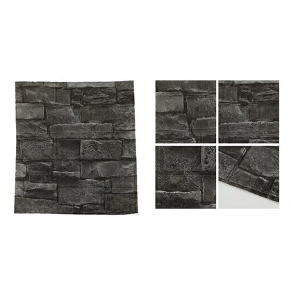 10 Waterproof Foam Brick Wall Sticker Panels for Any