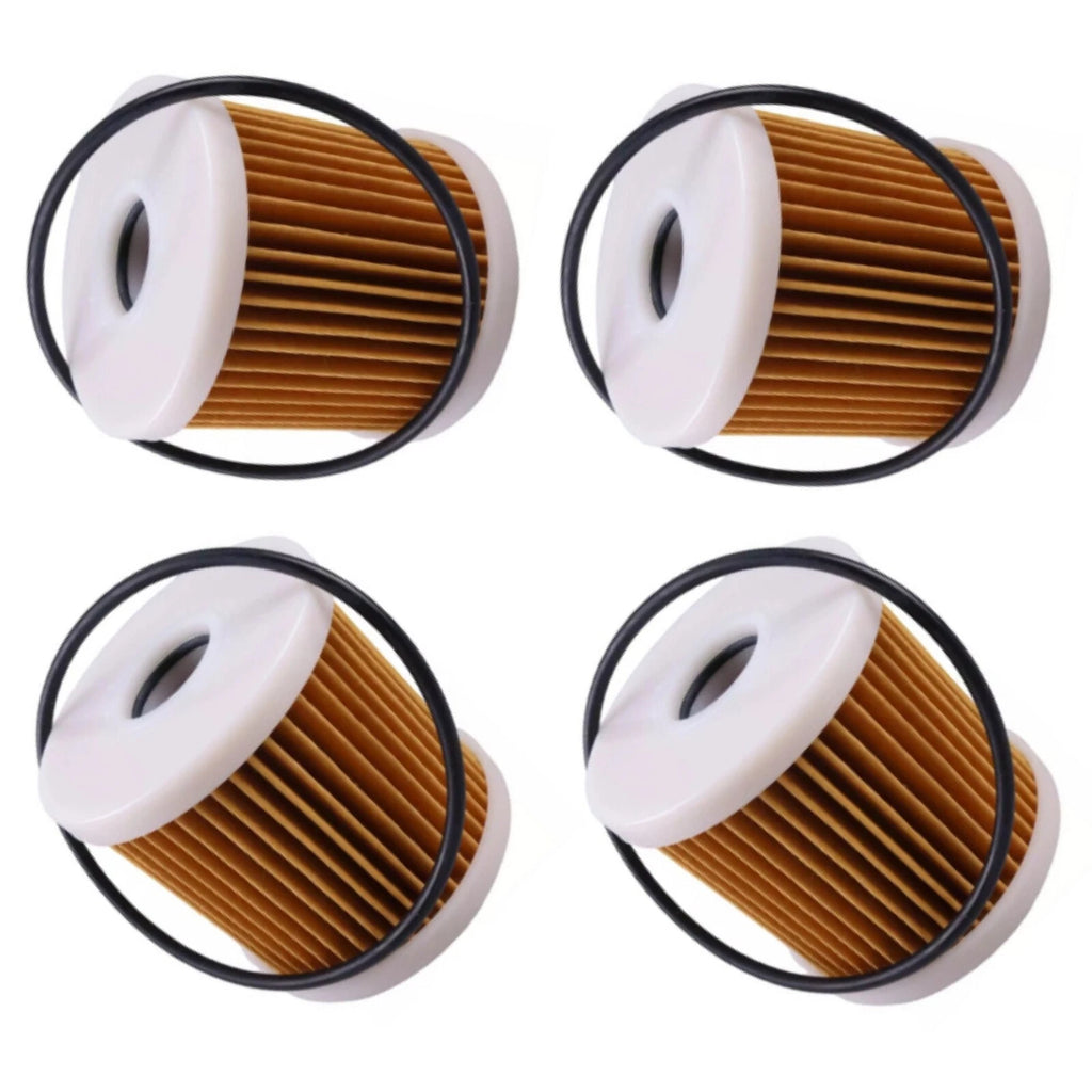4X Fuel Filter Water Separator for Yamaha Honda Outboard (90794-46871, 46913, 46911)