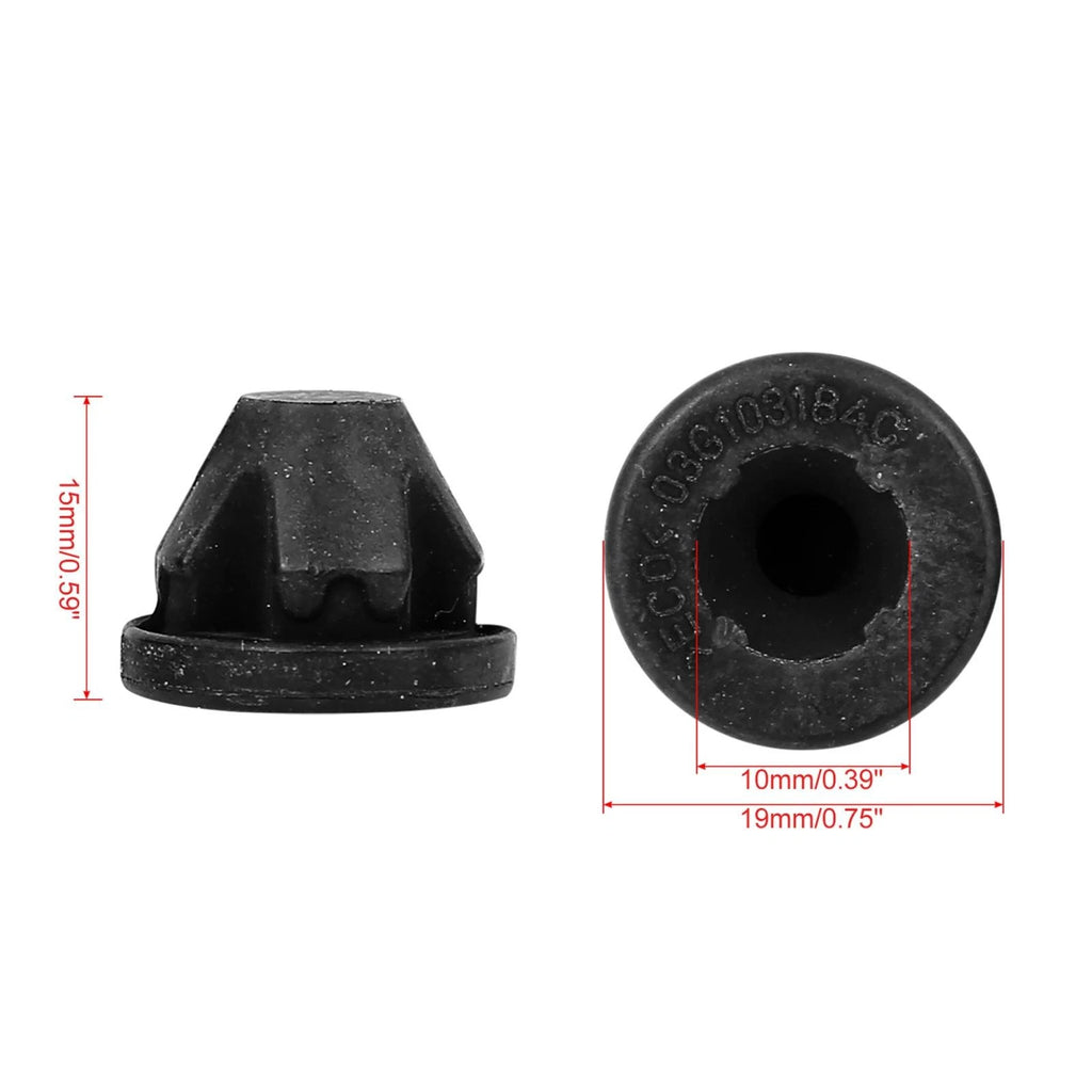 6pc Engine Cover Grommet Replacement for Volkswagen PD100 PD140 (2009–2015)