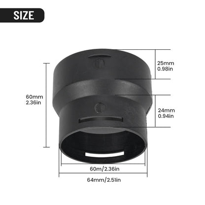 Plastic Ducting Reducer 251226890050 Connector Converter Pipe Reducer Adapter