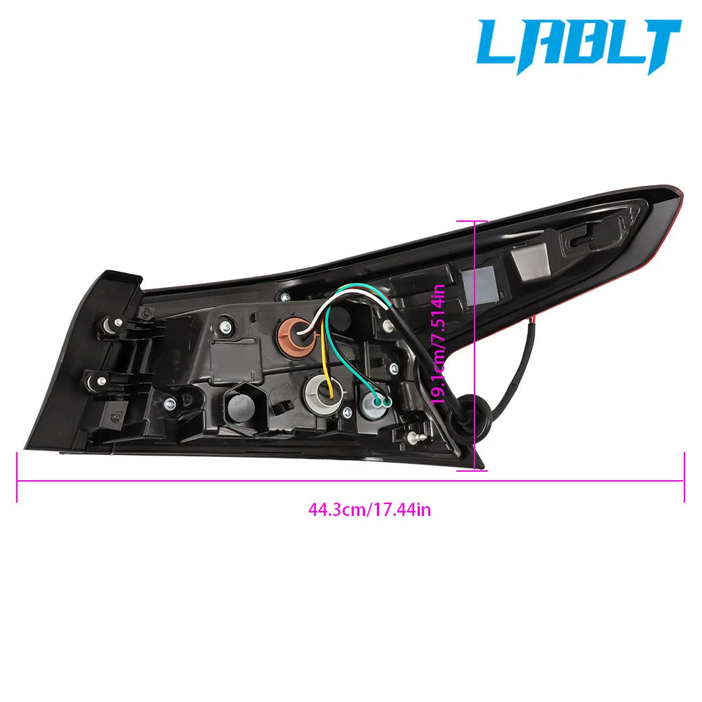 Left Driver Side Rear Outer Tail Light Lamp for Nissan Altima (2019–2020)