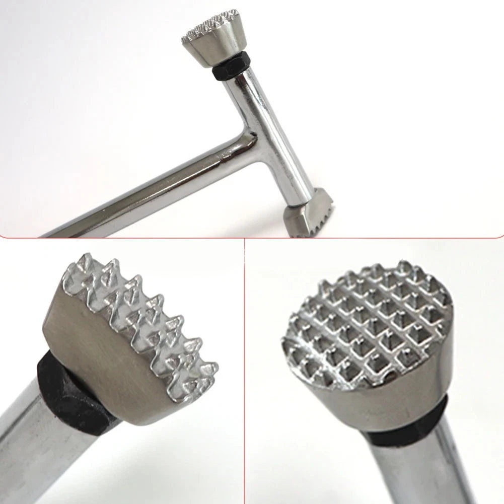 Stainless Steel Replacement Head for Flattening Hammer Dent Repair Tool