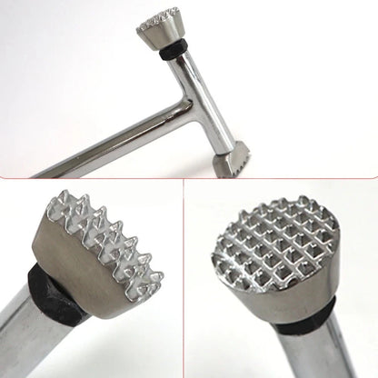 Stainless Steel Replacement Head for Flattening Hammer Dent Repair Tool