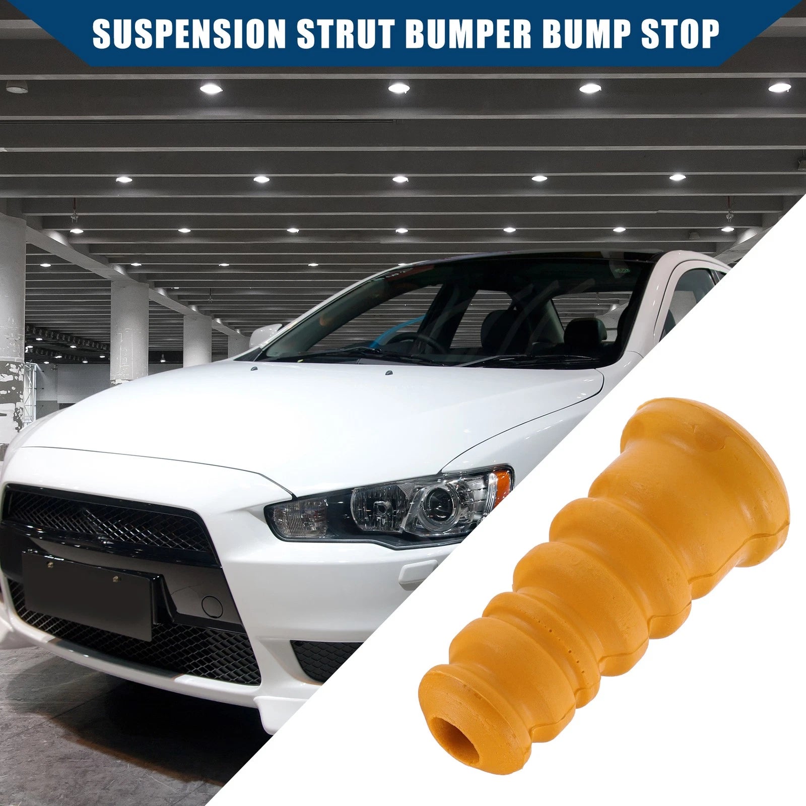 2 Pcs Suspension Strut Bumper Bump Stop Replacement for Mazda 3 (2004–2012)