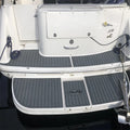 Swim Platform Cockpit Pad for Sea Ray 240 Sundancer (2001) - EVA Teak Flooring
