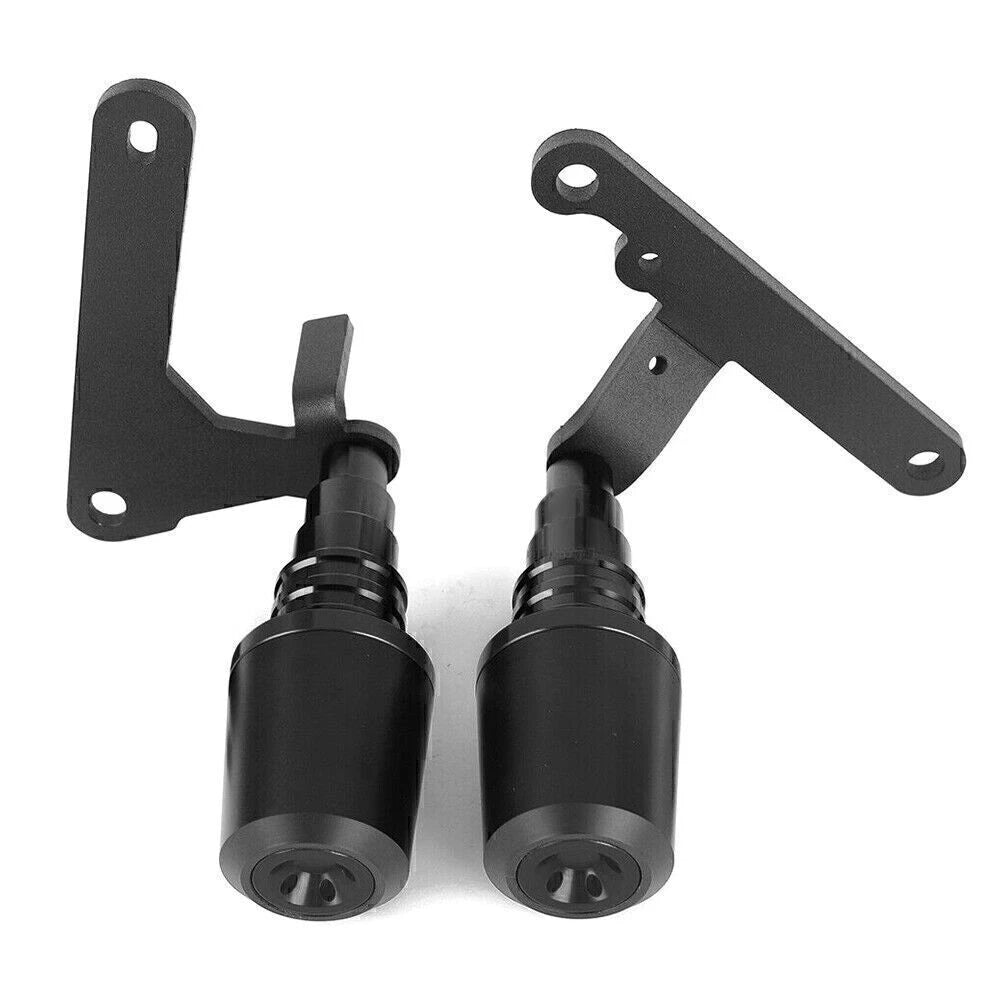 Frame Sliders Engine Crash Falling Protector For Yamaha YZF 600 R6 17- 21 Black
