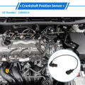 Crankshaft Position Sensor for Daewoo Lanos (1999–2002) No. 10456514