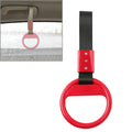 Red Black Ring Train Bus Handle Hand Strap Drift Charm Tools