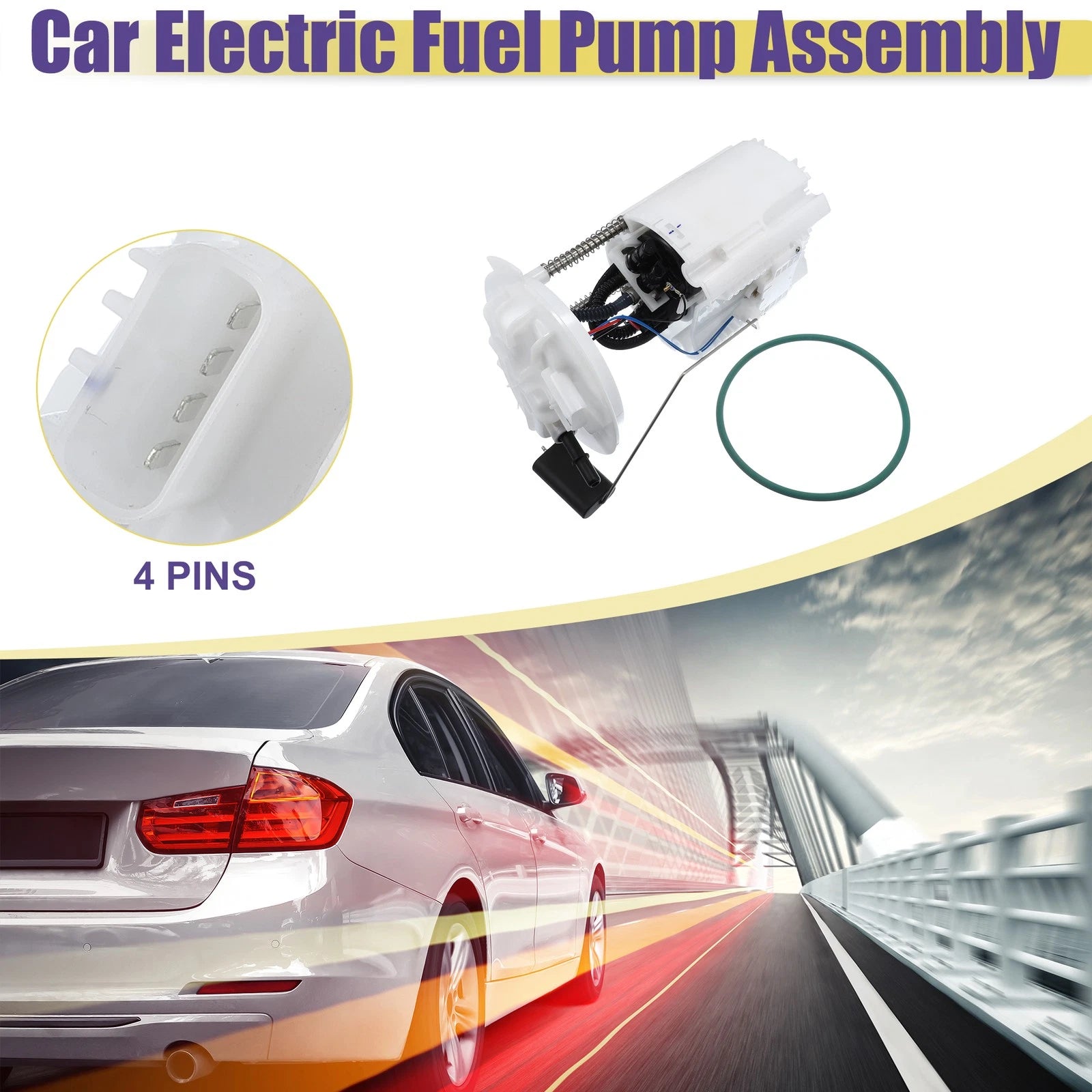 Electric Fuel Pump Assembly Replacement for Dodge Grand Caravan (2011–2020)