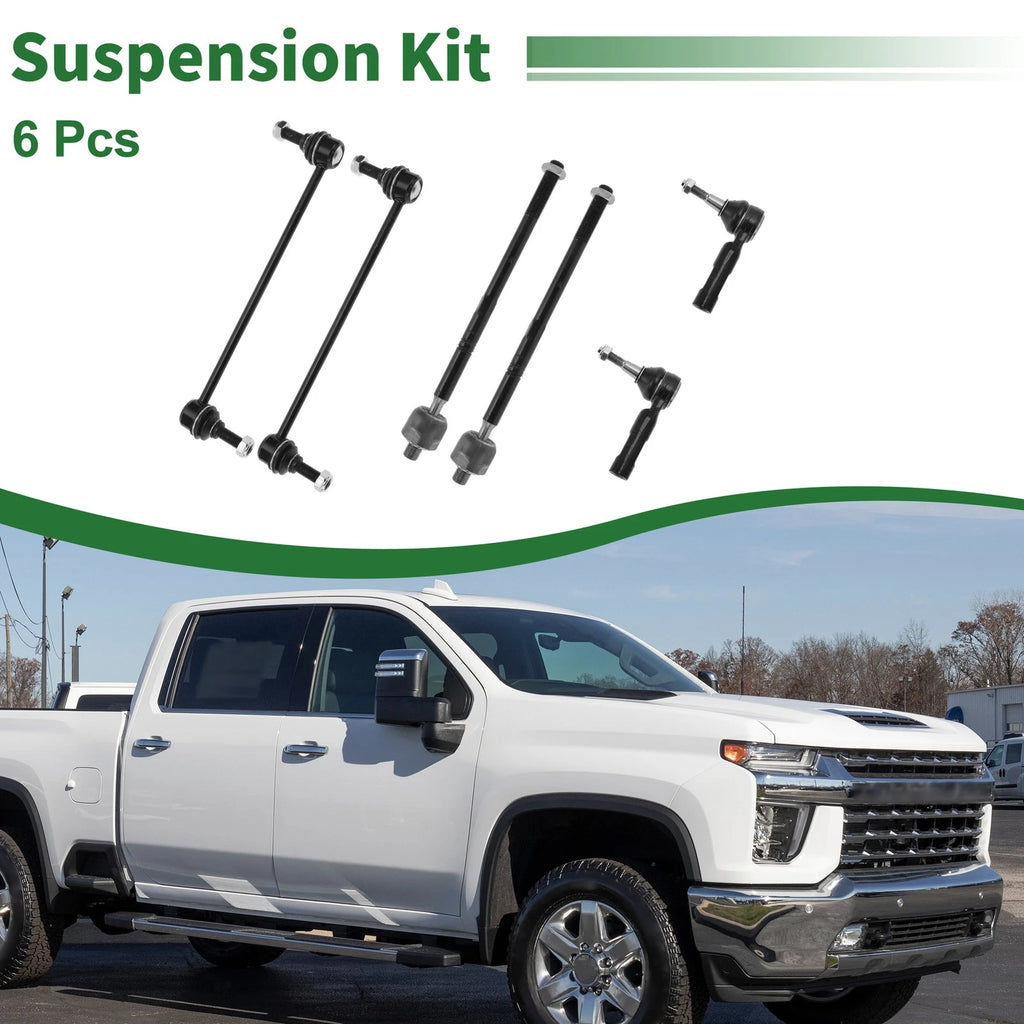 6X Tie Rod Ends & Sway Bar Link for Buick Regal (2014–2017)