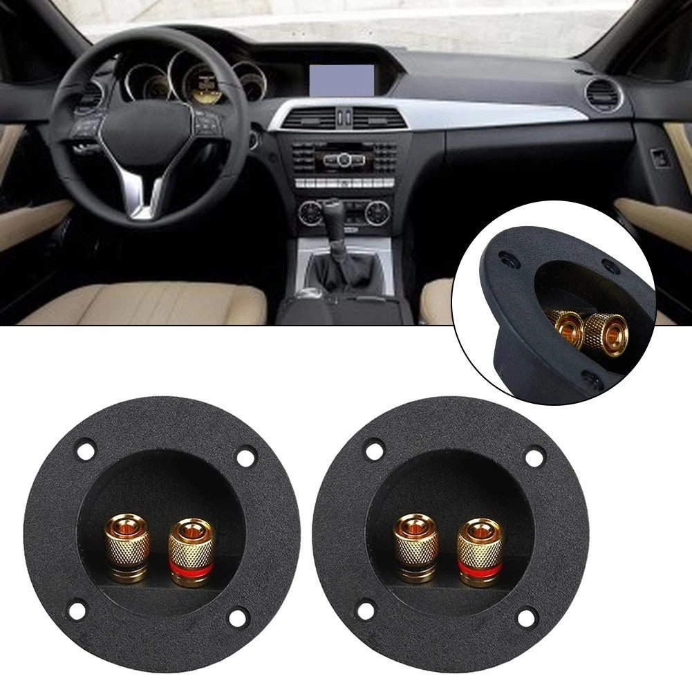 Gold Plated Speaker Terminal Board for Car Audio Double Binding Posts