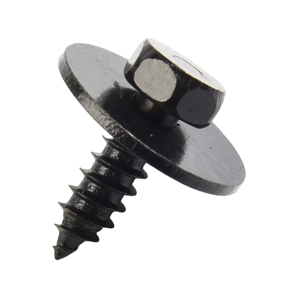 10PCS Screw for BMW E46 E60 E90 (2001–2012) ABS Black Exterior Accessories
