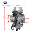 Carburetor + Intake Manifolds + Fuel Petcock for Yamaha YFM600 Grizzly (1998–2001)