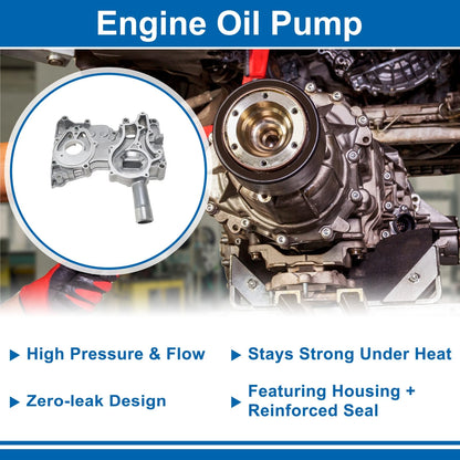 Engine Oil Pump Replacement Pressure Pump for Toyota 4Runner (1984–1995)