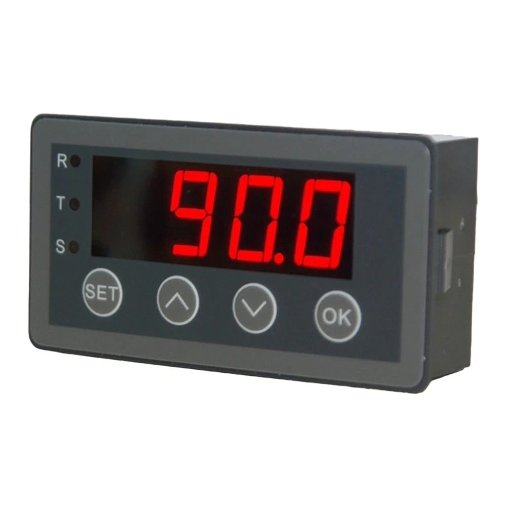 4-Digit LED Digital Display Meter for 0-10V 2-10V 0-20mA 4-20mA Inputs