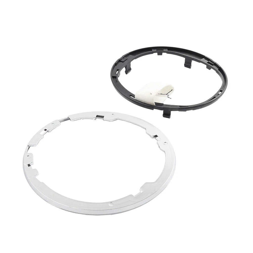 2X Gear Shift Knob Boot Gaiter Ring Kit for Fiat 500C (2007–2015)