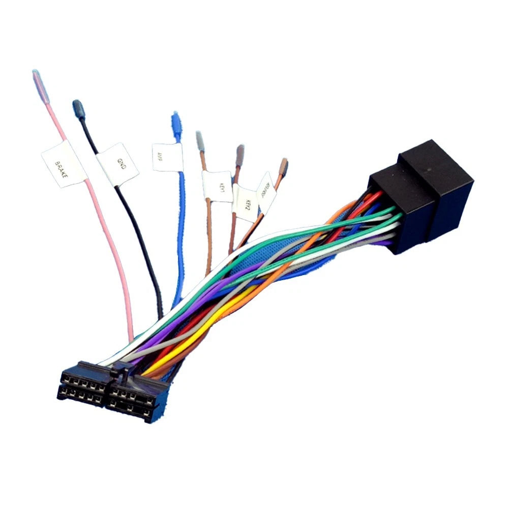 20Pin ISO Car Radio Adapter Cable Harness for Direct Installation
