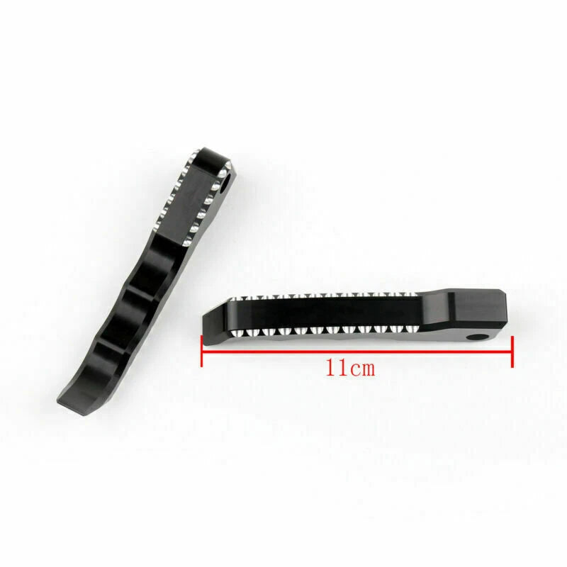 Rear Passenger Footrest Foot Pegs for Suzuki GSXR 1300 Hayabusa (2008–2015) Black T9