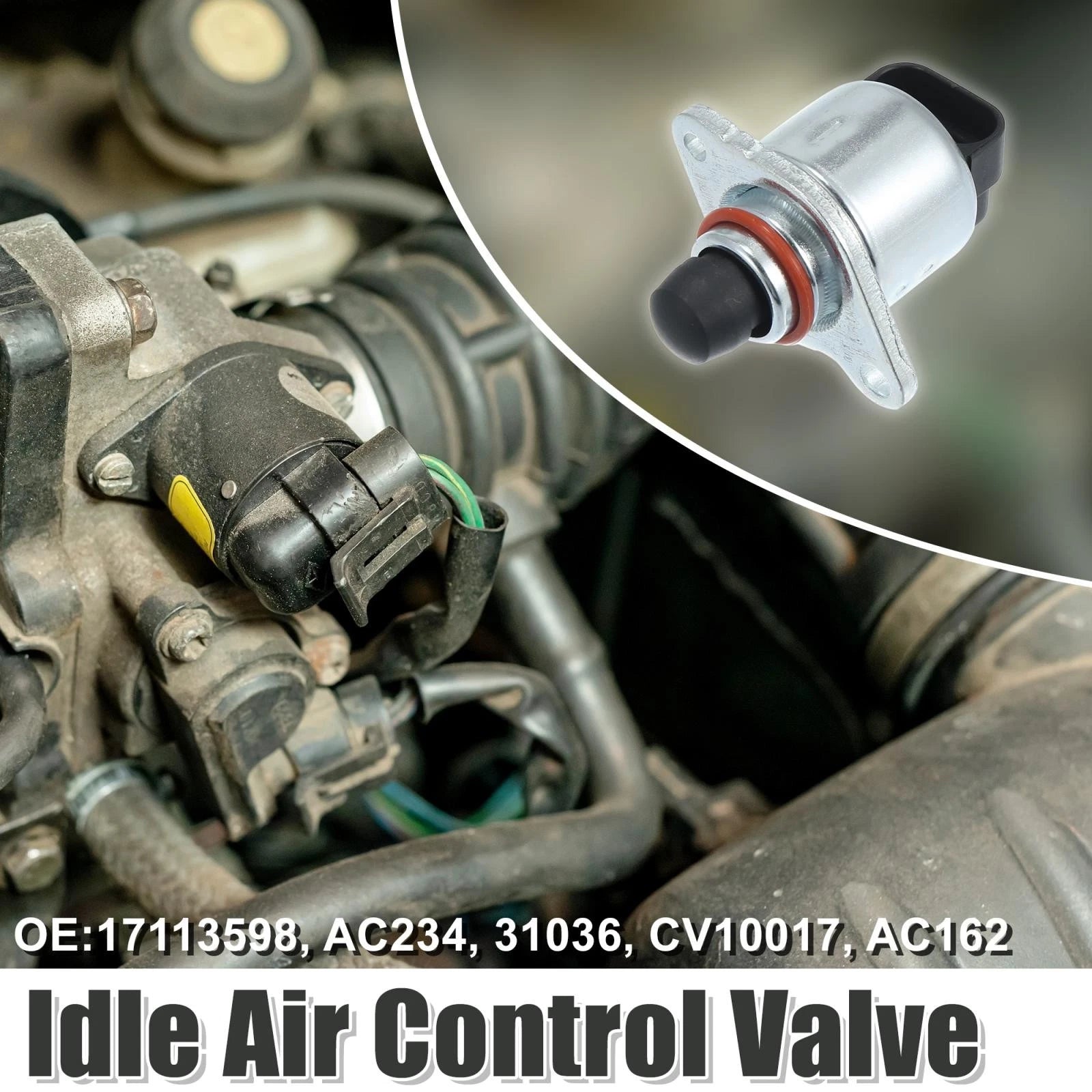 Idle Air Control Valve Replacement for Chevrolet Avalanche 1500 5.3L (2002)