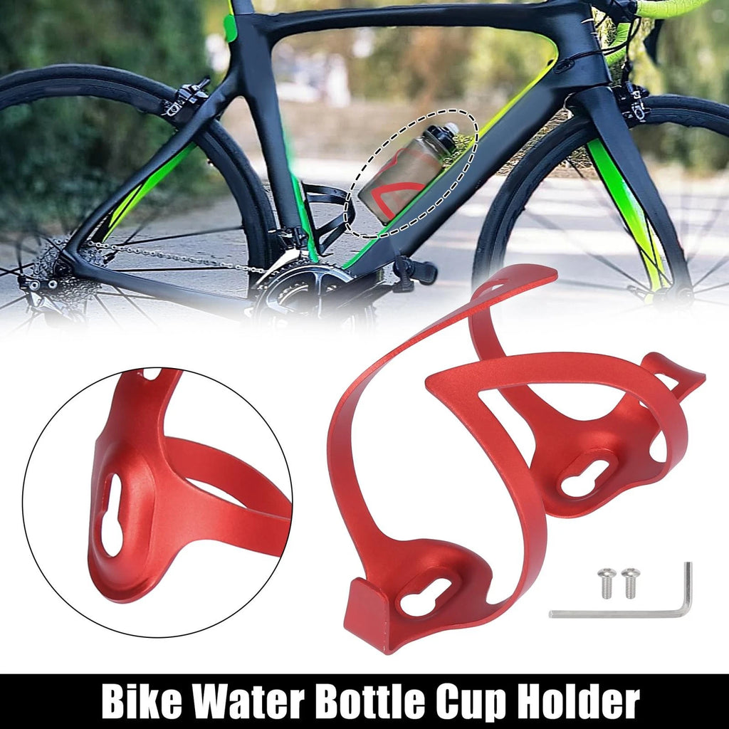 Bicycle Water Bottle Holder Double Side Carrier Rack for Universal Fit (All Years)