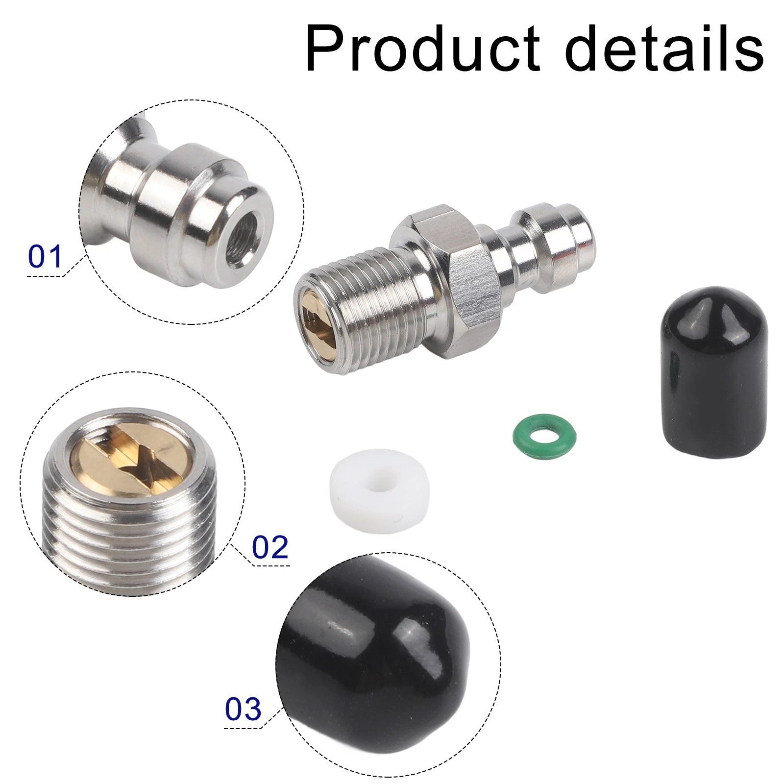 8MM One-Way Valve Quick Connector for Automotive Applications