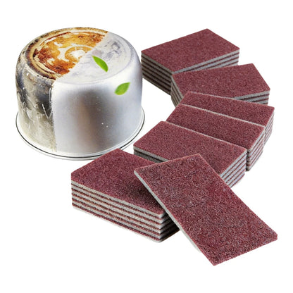 Multi Use Emery Sand Scrub Sponge for Pots Grout Surfaces Dishware
