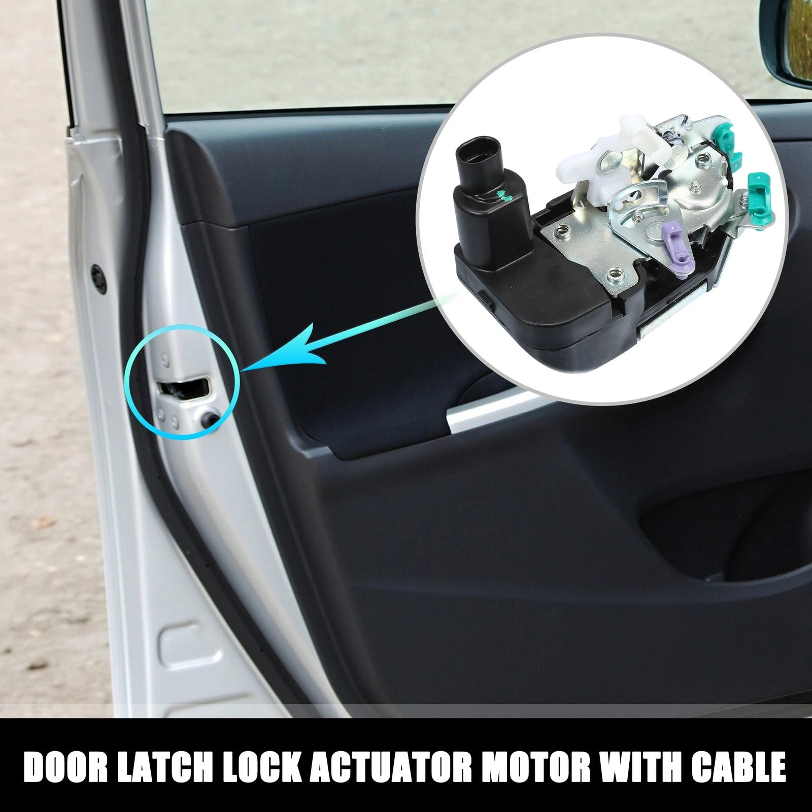 Front Left Power Door Lock Actuator for Dodge Dakota (1997–1998)