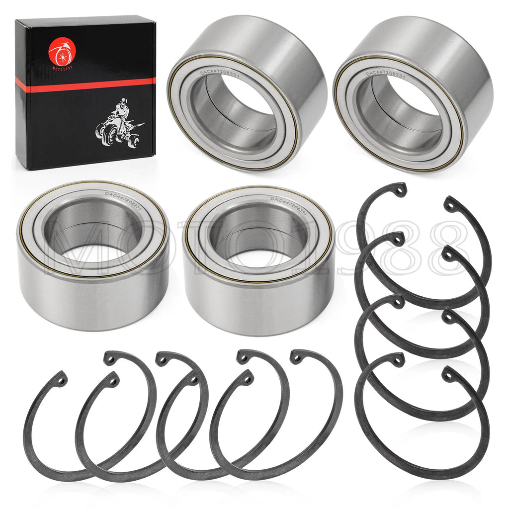 Set of 4 Front & Rear Wheel Bearings for Polaris Sportsman 550 (2009–2014) 3514627