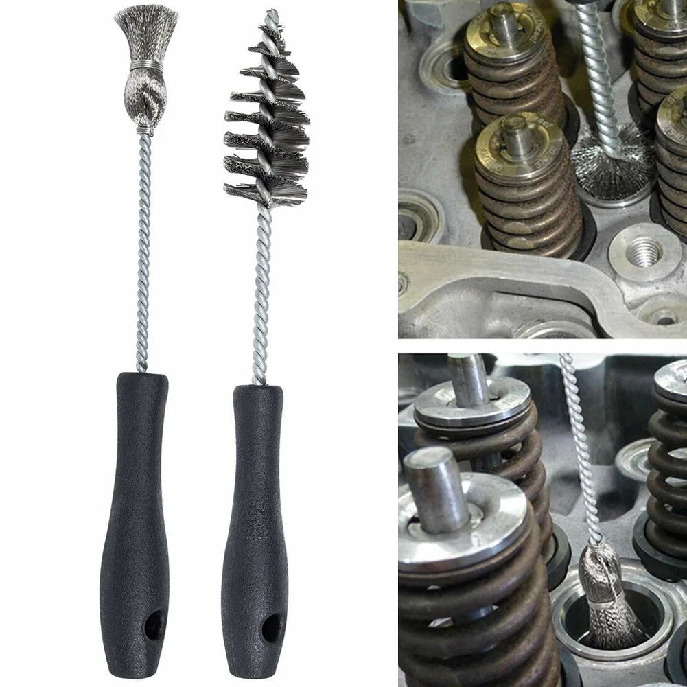 Spiral Tube Brush for Cleaning Tools (Flat Bottom, Wear-resistant)
