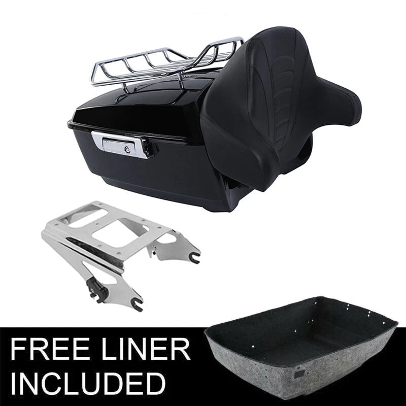 Trunk Backrest Pad for Harley Electra Glide (2009–2013)