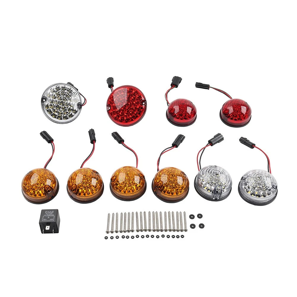 10x LED Indicator Light Kit for Land Rover Defender (1990–2016)