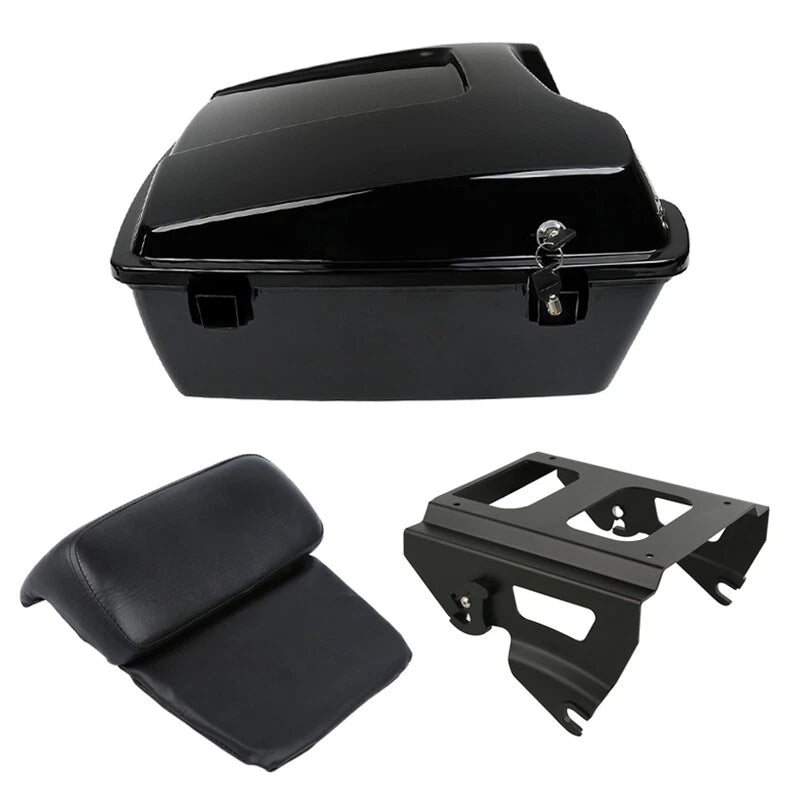 Chopped Trunk Solo Mount Rack for Harley Touring (2009–2013)