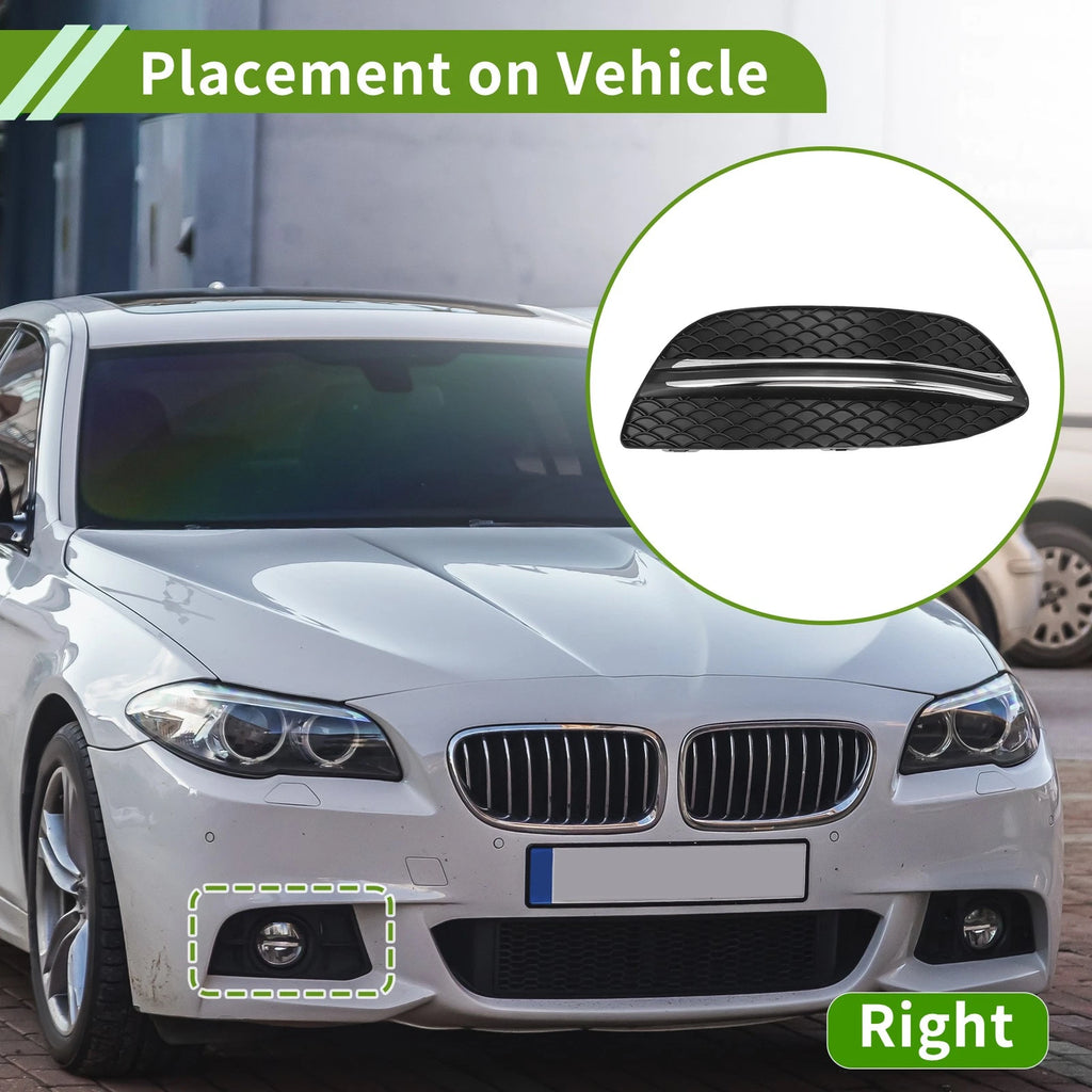 Front Right Fog Light Grill Replacement for Mercedes-Benz C-Class (2015–2021)