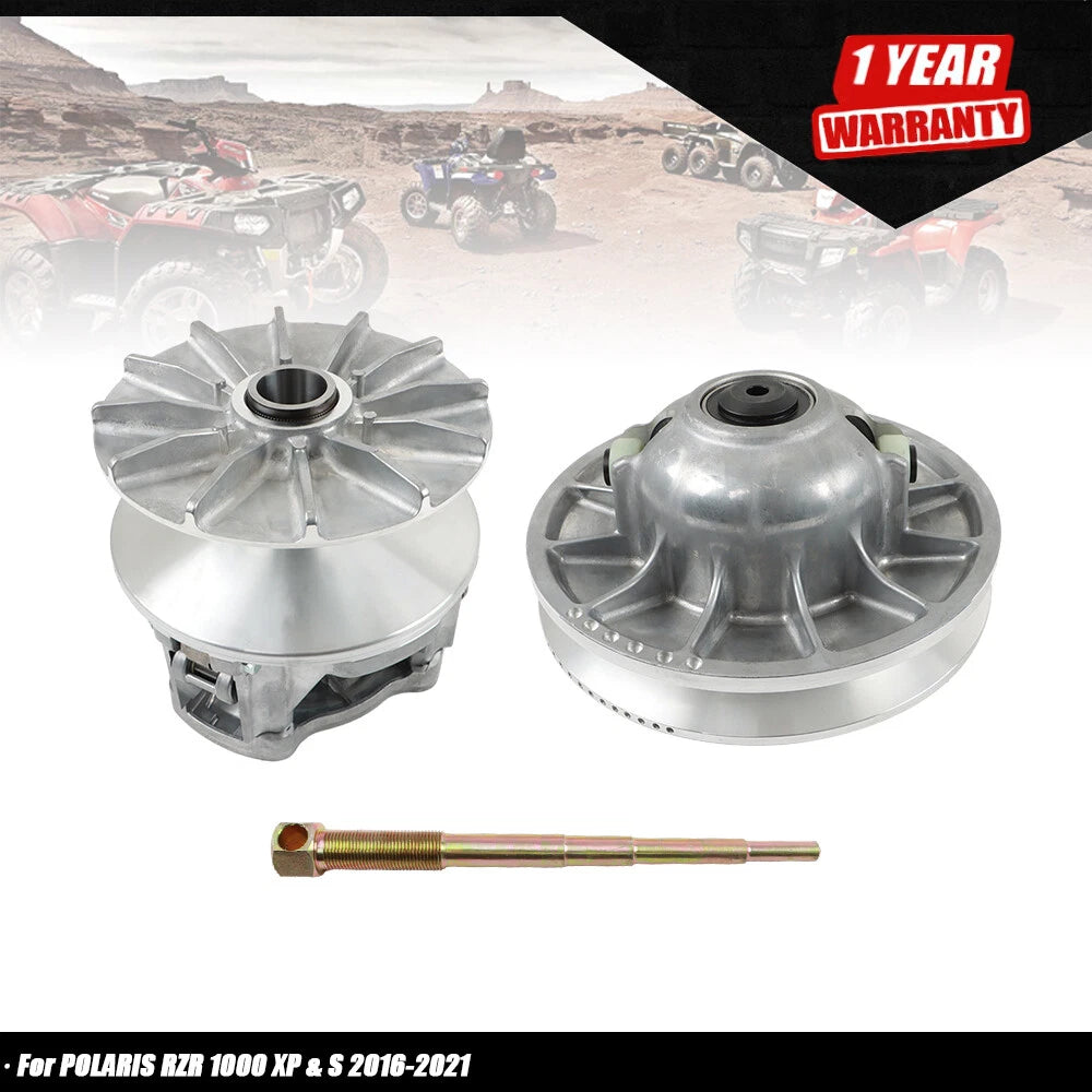 Primary & Secondary Driven Clutch w/ Puller for Polaris RZR 1000 XP & S (2016–2021)