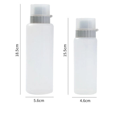 Leak Resistant Squeeze Bottle for Kitchen Sauces
