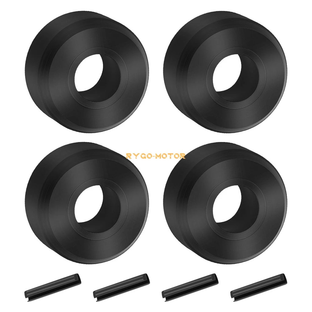4X Secondary Clutch Rollers w/ Pins for Polaris RZR/Ranger/Sportsman (2015–2023)