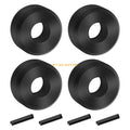 4X Secondary Clutch Rollers w/ Pins for Polaris RZR/Ranger/Sportsman (2015–2023)