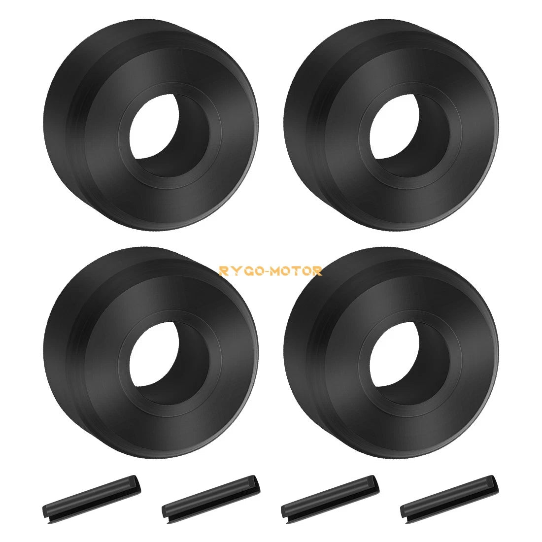 4X Secondary Clutch Rollers w/ Pins for Polaris RZR/Ranger/Sportsman (2015–2023)