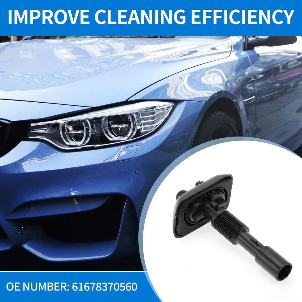 Front Passenger Side Headlight Washer Nozzle Replacement for BMW 740iL 740i (1997–2008)
